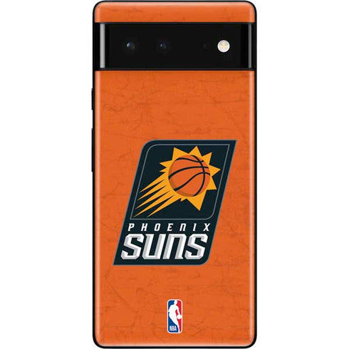 NBA Phoenix Suns Distressed Google Pixel 6 Skin